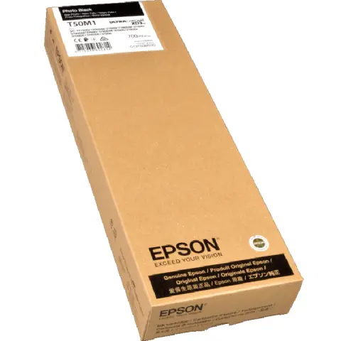 Tusz Epson do SC-T7700/T3700/T5700 | PHOTO BLACK | 700ml | XD3 ULTRACHROME T50M1